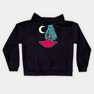 Paper boat Kids Hoodie